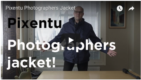 Pixentu, a great jacket for Photographers!