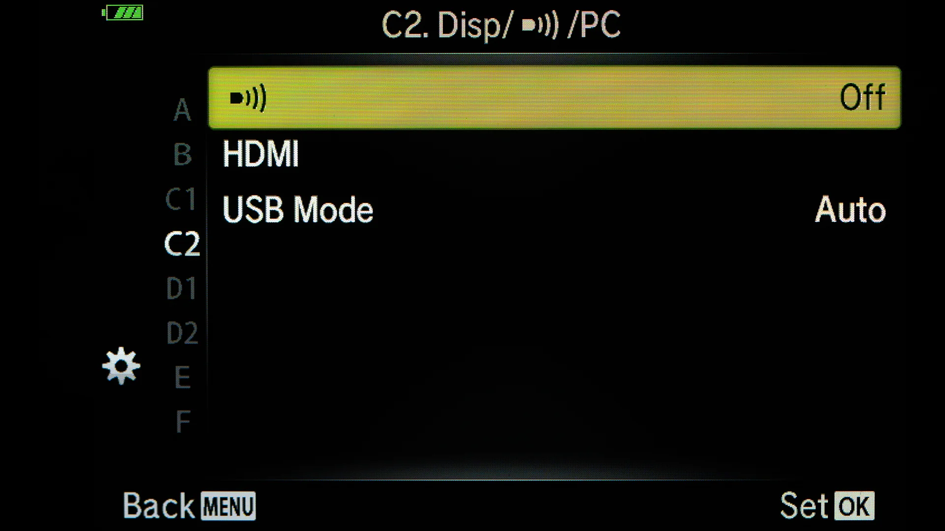 Turn off the annoying beep sounds.
