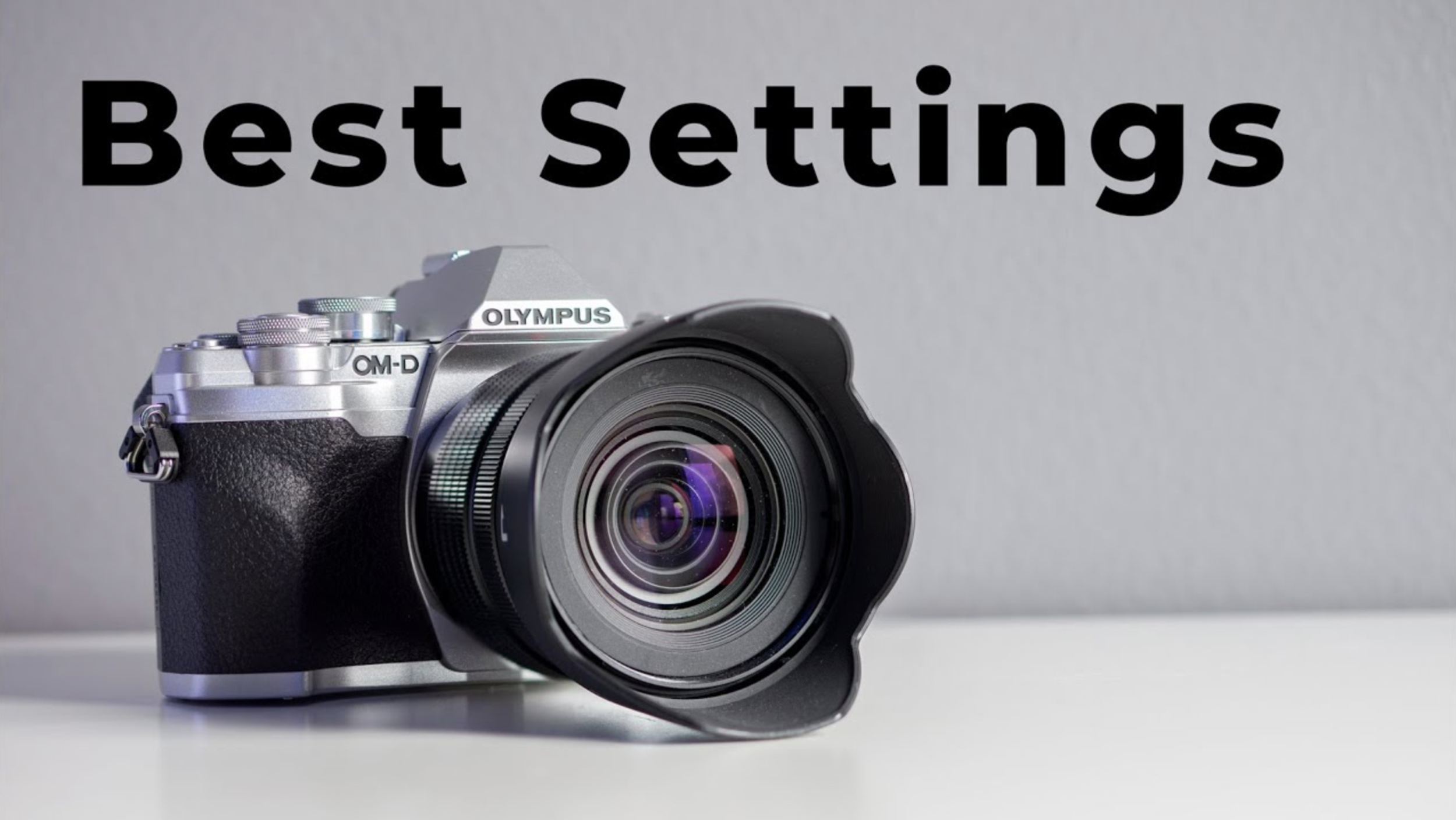 Olympus OM-D E-M10 MK IV – [Best photography SETTINGS]