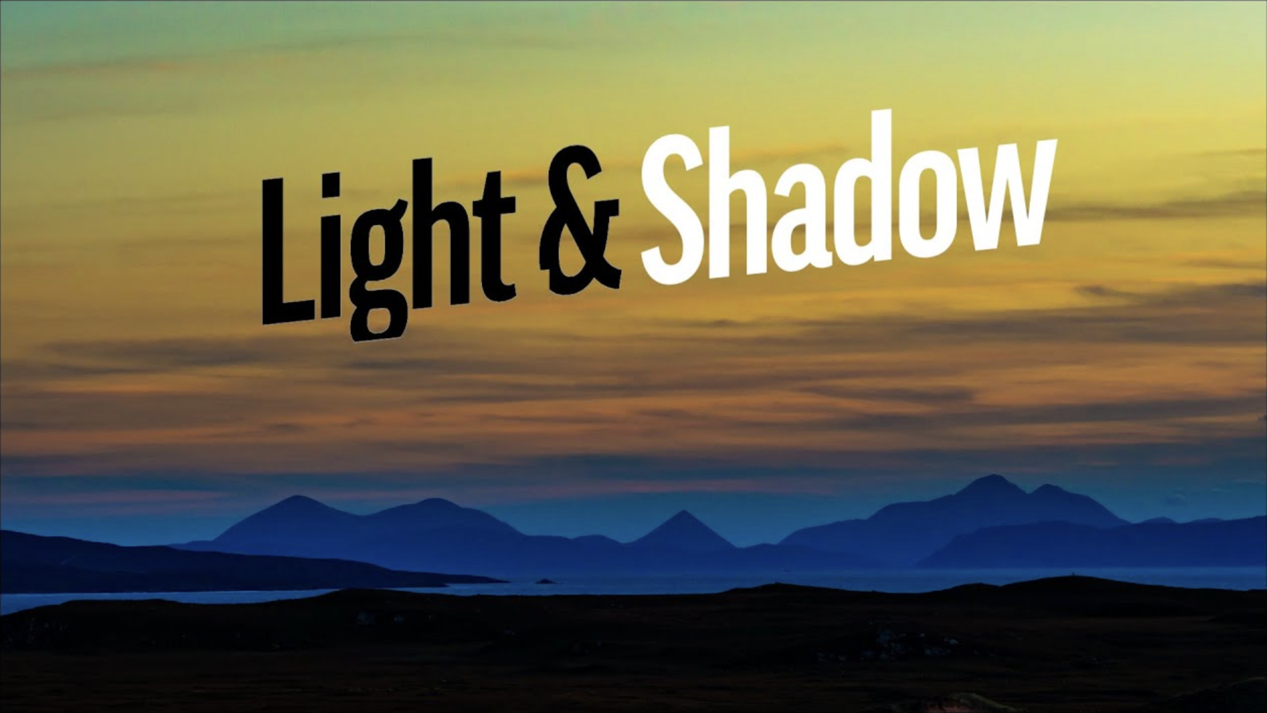 Light and Shadow in Photography