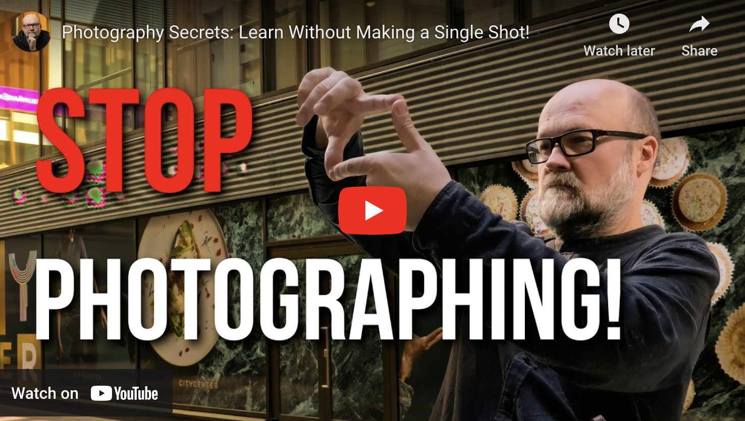Photography Secrets: Learn Without Making a Single Shot!
